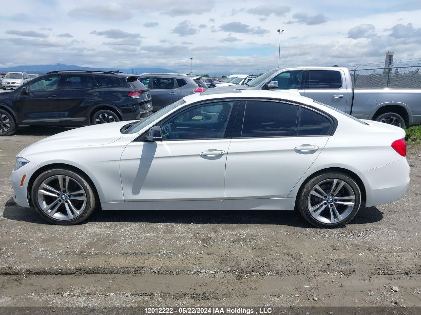 2016 BMW 3 Series VIN: WBA8A3C51GK688952 Lot: 12012222