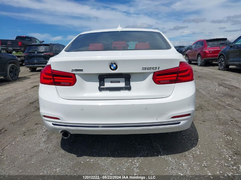 2016 BMW 3 Series VIN: WBA8A3C51GK688952 Lot: 12012222