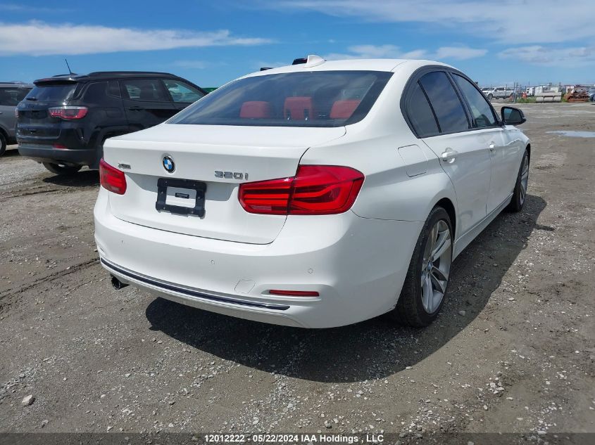 2016 BMW 3 Series VIN: WBA8A3C51GK688952 Lot: 12012222