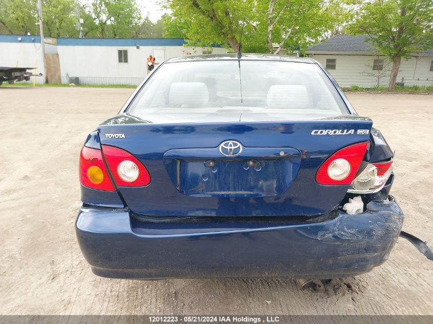 2003 Toyota Corolla Ce/Le/Sport VIN: 2T1BR32E83C763080 Lot: 12012223