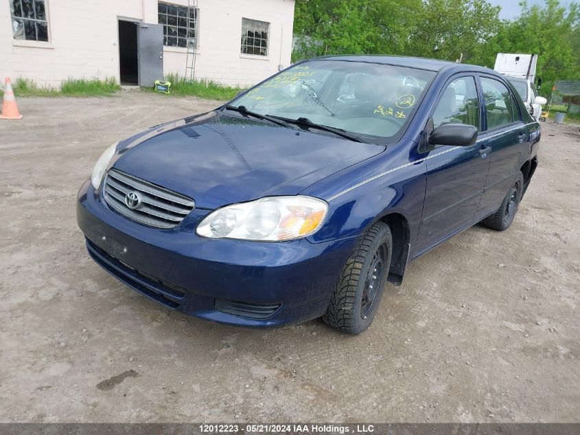 2003 Toyota Corolla Ce/Le/Sport VIN: 2T1BR32E83C763080 Lot: 12012223