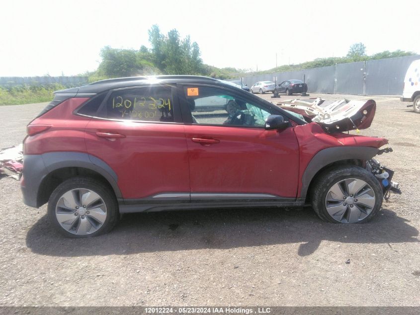 2021 Hyundai Kona Electric Preferred With Two-Tone Roof VIN: KM8K23AG1MU128001 Lot: 12012224