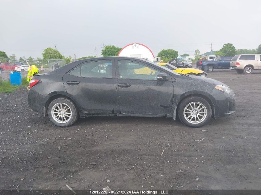 2016 Toyota Corolla L/Le/Le Pls/Prm/S/S Pls VIN: 2T1BURHE9GC616040 Lot: 12012225