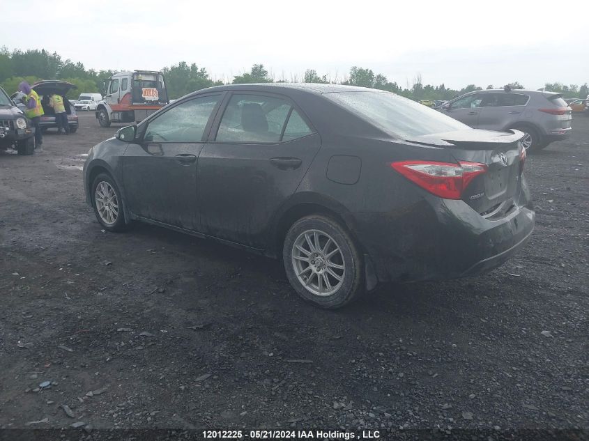 2016 Toyota Corolla L/Le/Le Pls/Prm/S/S Pls VIN: 2T1BURHE9GC616040 Lot: 12012225