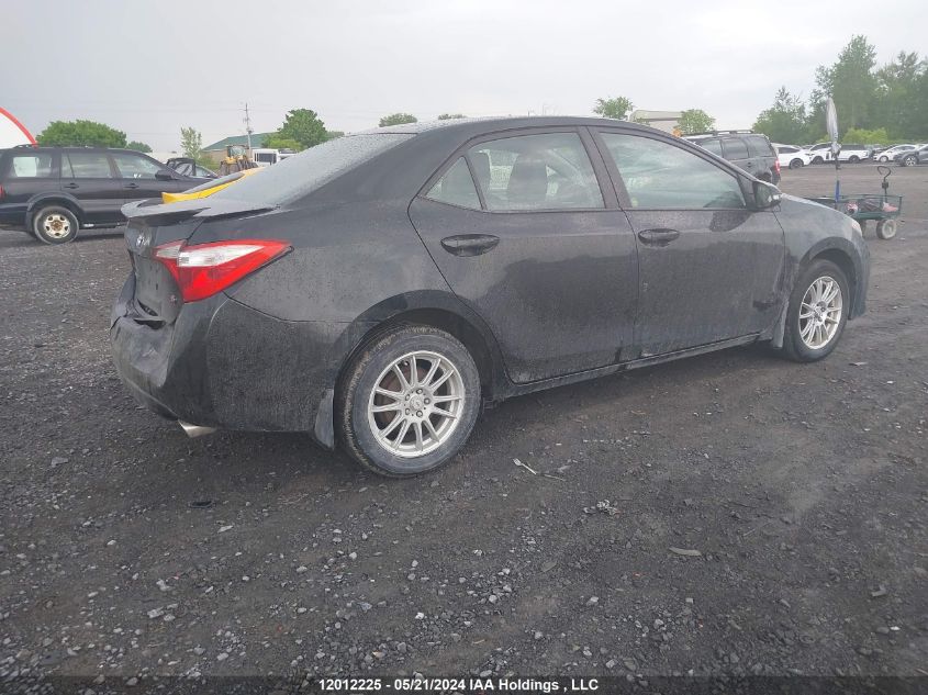 2016 Toyota Corolla L/Le/Le Pls/Prm/S/S Pls VIN: 2T1BURHE9GC616040 Lot: 12012225