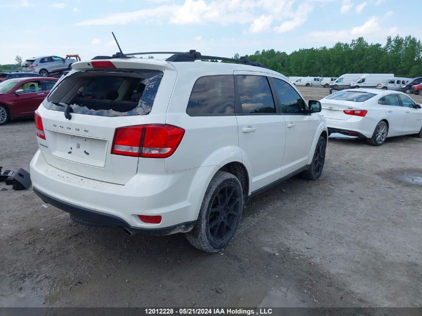 2016 Dodge Journey VIN: 3C4PDCCG3GT145432 Lot: 12012228