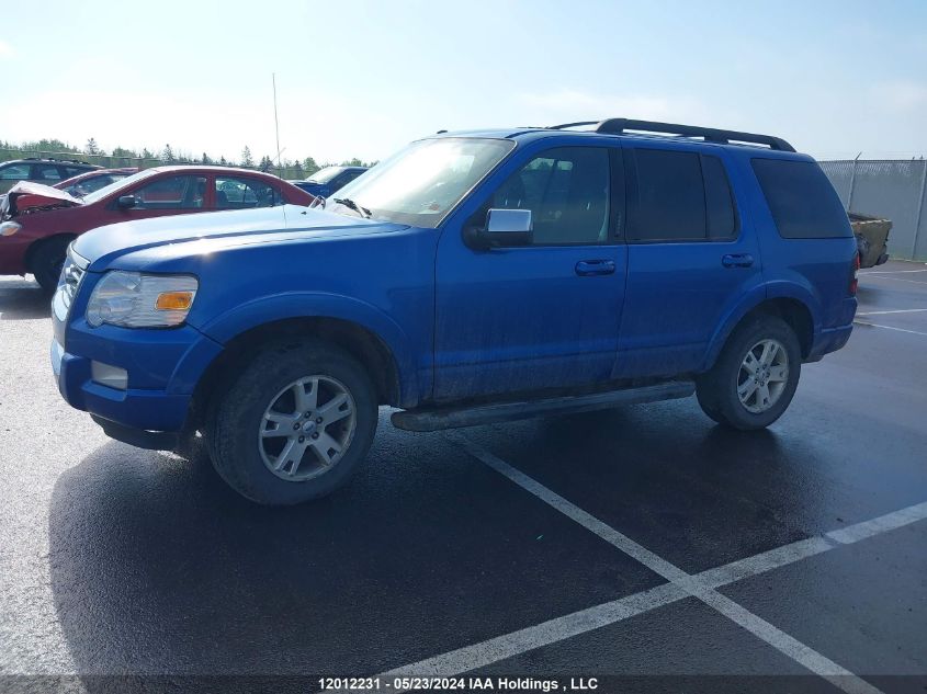 2010 Ford Explorer VIN: 1FMEU7D87AUA13840 Lot: 12012231