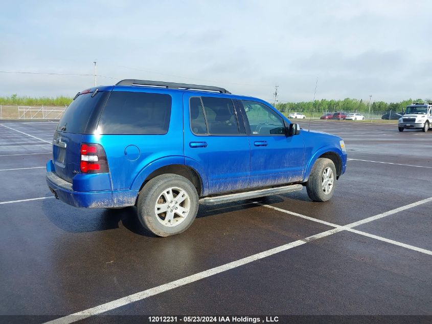 2010 Ford Explorer VIN: 1FMEU7D87AUA13840 Lot: 12012231