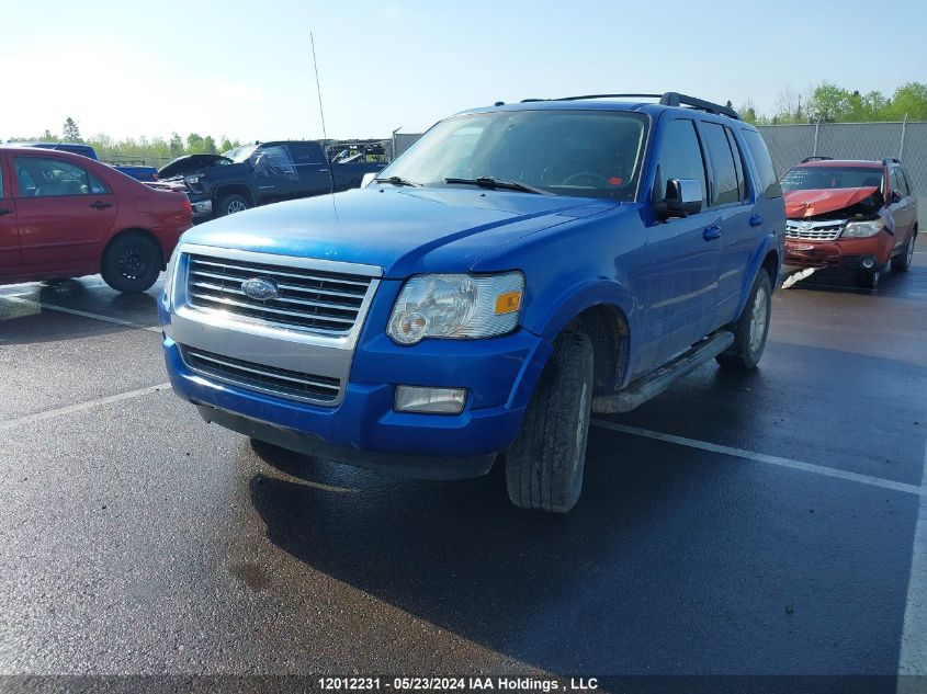 2010 Ford Explorer VIN: 1FMEU7D87AUA13840 Lot: 12012231