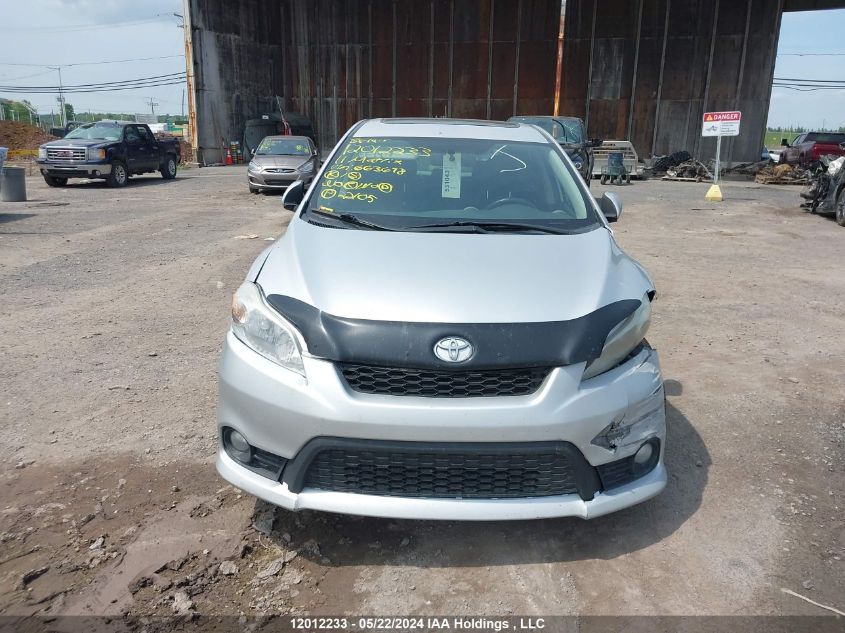 2011 Toyota Matrix VIN: 2T1KU4EE2BC663698 Lot: 12012233