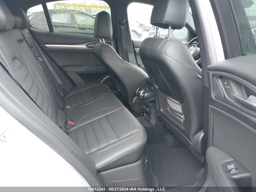 2021 Alfa Romeo Stelvio Ti Sport Awd VIN: ZASPAKBNXM7D18437 Lot: 12012243