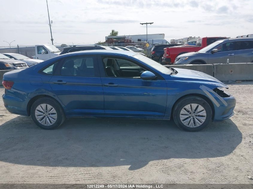 2019 Volkswagen Jetta VIN: 3VWC57BU9KM087126 Lot: 12012249