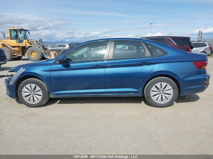 2019 Volkswagen Jetta VIN: 3VWC57BU9KM087126 Lot: 12012249