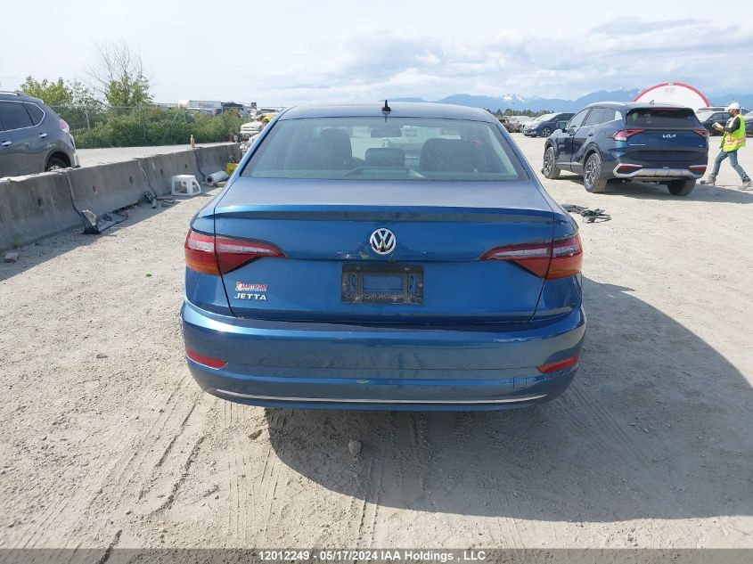 2019 Volkswagen Jetta VIN: 3VWC57BU9KM087126 Lot: 12012249