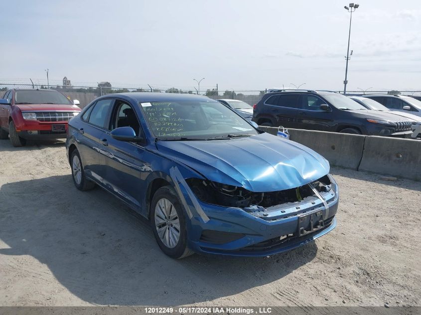 2019 Volkswagen Jetta VIN: 3VWC57BU9KM087126 Lot: 12012249