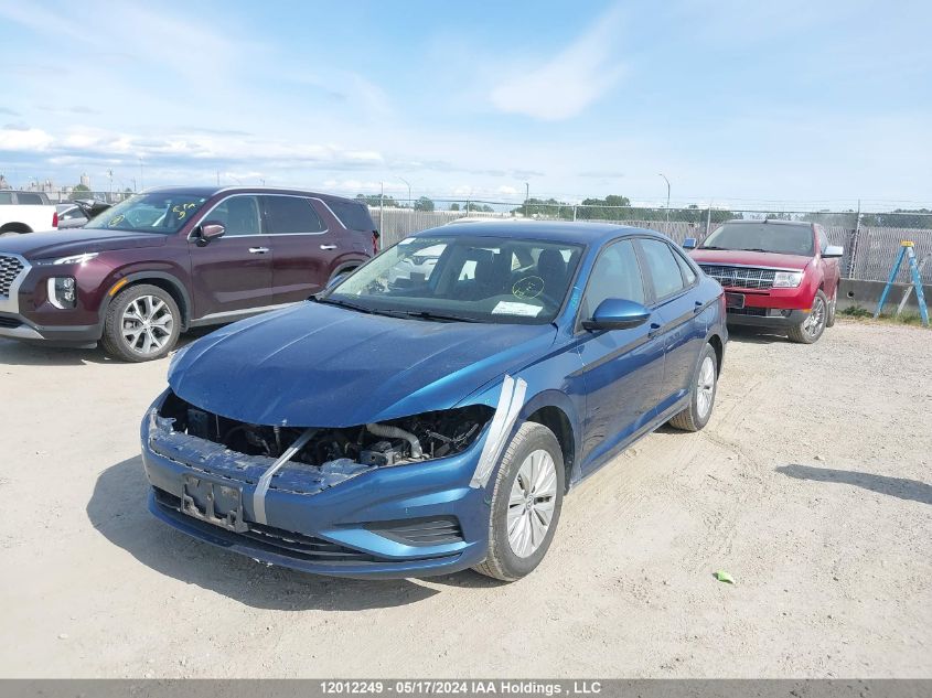 2019 Volkswagen Jetta VIN: 3VWC57BU9KM087126 Lot: 12012249