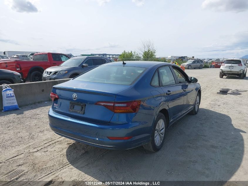 2019 Volkswagen Jetta VIN: 3VWC57BU9KM087126 Lot: 12012249