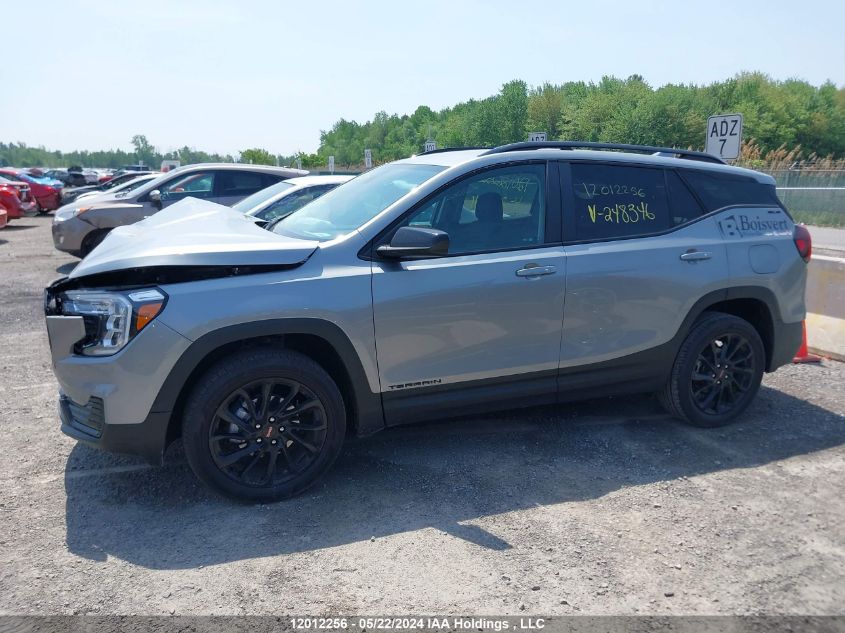 2024 GMC Terrain VIN: 3GKALTEG3RL248346 Lot: 12012256