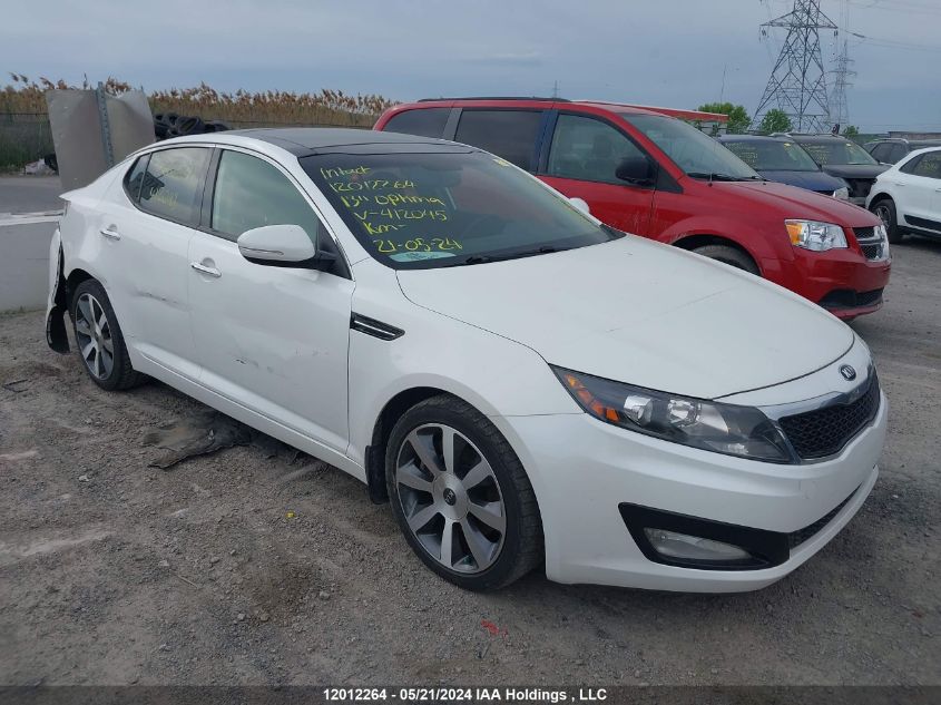 2013 Kia Optima VIN: KNAGN4A78D5412045 Lot: 12012264