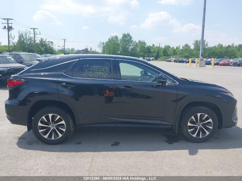 2020 Lexus Rx 350 VIN: 2T2HZMDAXLC218942 Lot: 12012265