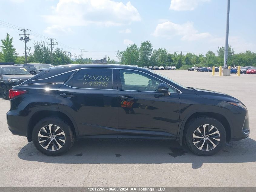 2020 Lexus Rx 350 VIN: 2T2HZMDAXLC218942 Lot: 12012265