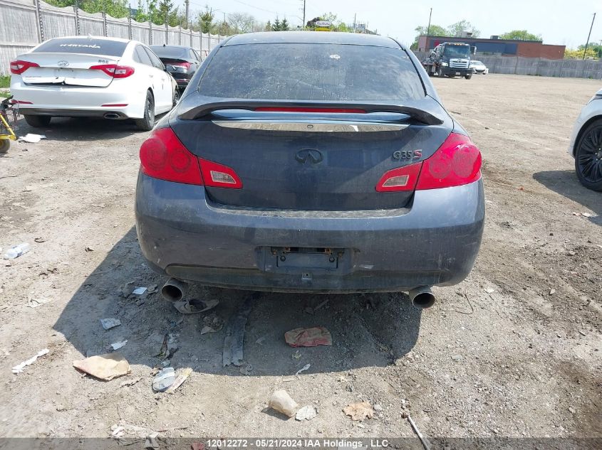 2007 Infiniti G35 VIN: JNKBV61E67M701196 Lot: 12012272