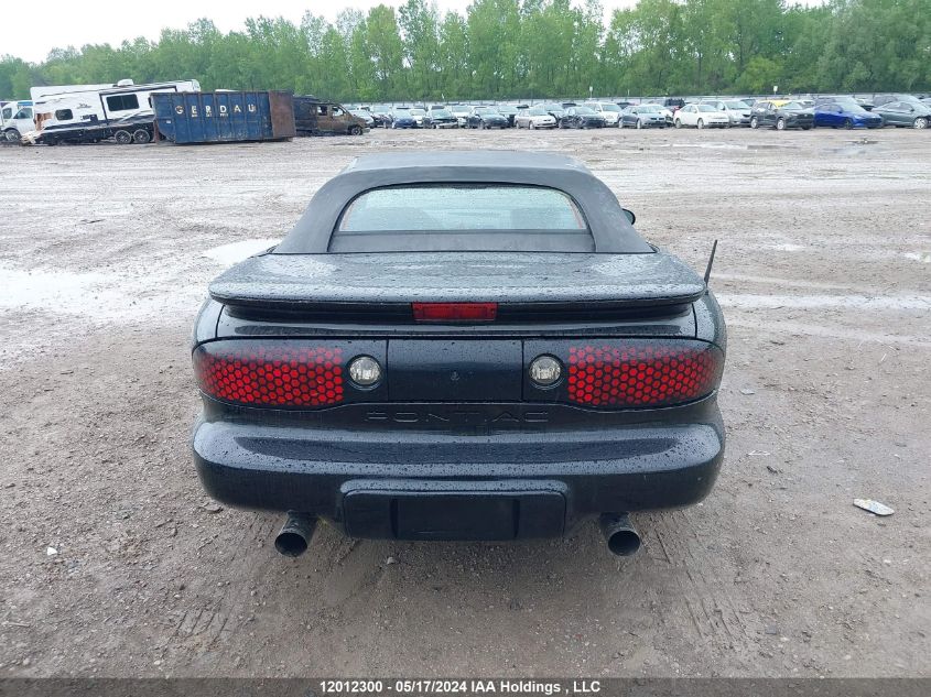 1999 Pontiac Firebird VIN: 2G2FS32K3X2231511 Lot: 12012300