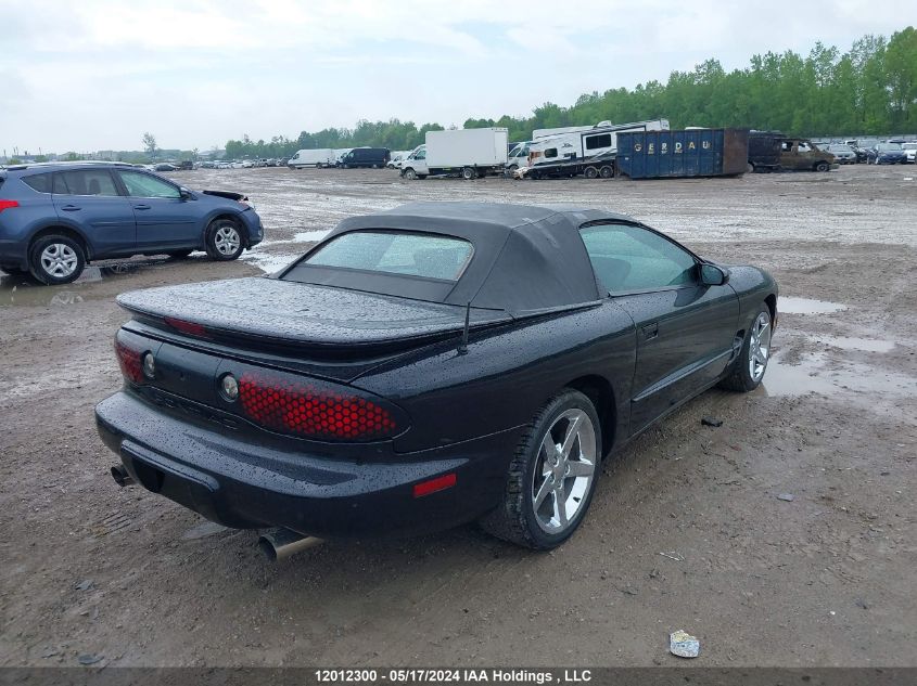 1999 Pontiac Firebird VIN: 2G2FS32K3X2231511 Lot: 12012300