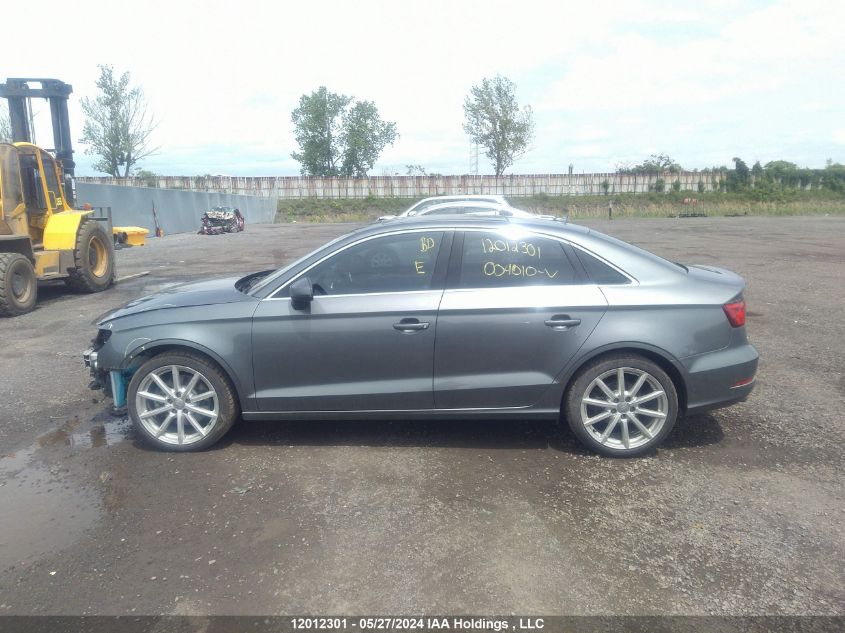 2015 Audi A3 VIN: WAUEFRFF4F1004010 Lot: 12012301