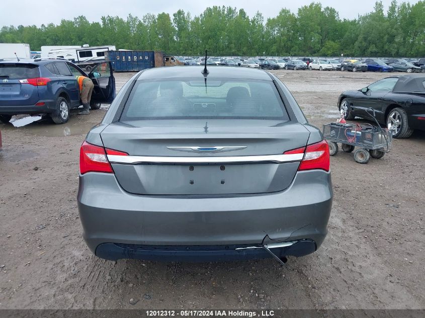 2012 Chrysler 200 Lx VIN: 1C3CCBAB4CN192180 Lot: 12012312