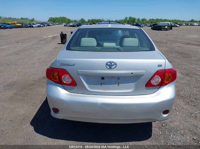 2009 Toyota Corolla Le VIN: 2T1BU40E29C084082 Lot: 12012315