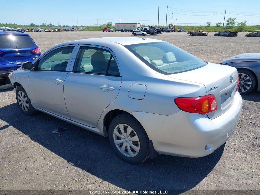 2009 Toyota Corolla Le VIN: 2T1BU40E29C084082 Lot: 12012315