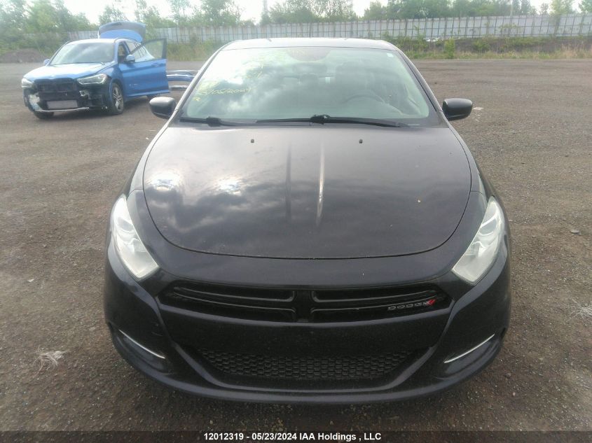 2013 Dodge Dart Sxt VIN: 1C3CDFBHXDD138154 Lot: 12012319