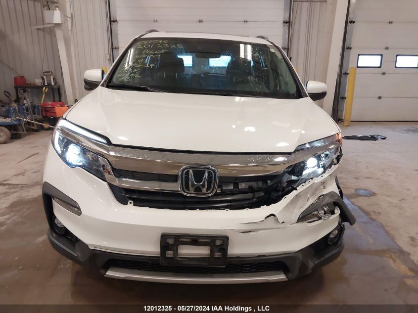 2021 Honda Pilot Black VIN: 5FNYF6H75MB501799 Lot: 12012325