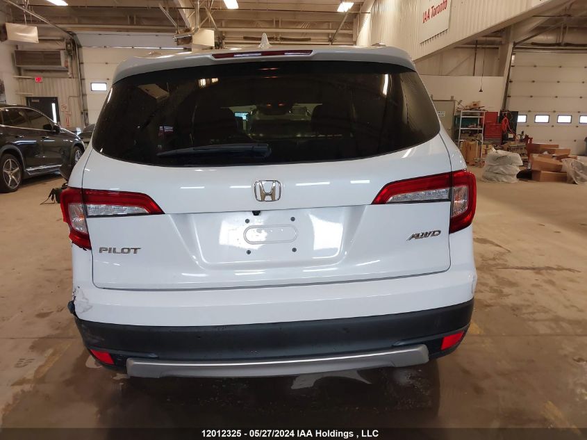 2021 Honda Pilot Black VIN: 5FNYF6H75MB501799 Lot: 12012325