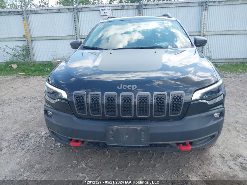 2019 Jeep Cherokee Trailhawk VIN: 1C4PJMBX6KD289734 Lot: 12012327