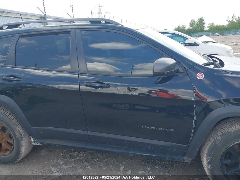 2019 Jeep Cherokee Trailhawk VIN: 1C4PJMBX6KD289734 Lot: 12012327