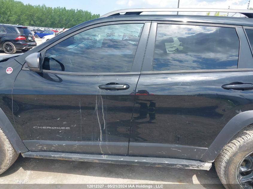 2019 Jeep Cherokee Trailhawk VIN: 1C4PJMBX6KD289734 Lot: 12012327