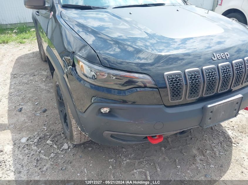 2019 Jeep Cherokee Trailhawk VIN: 1C4PJMBX6KD289734 Lot: 12012327