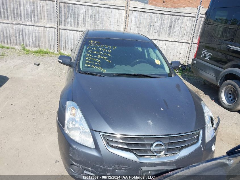 2010 Nissan Altima S VIN: 1N4AL2AP5AC159914 Lot: 12012337