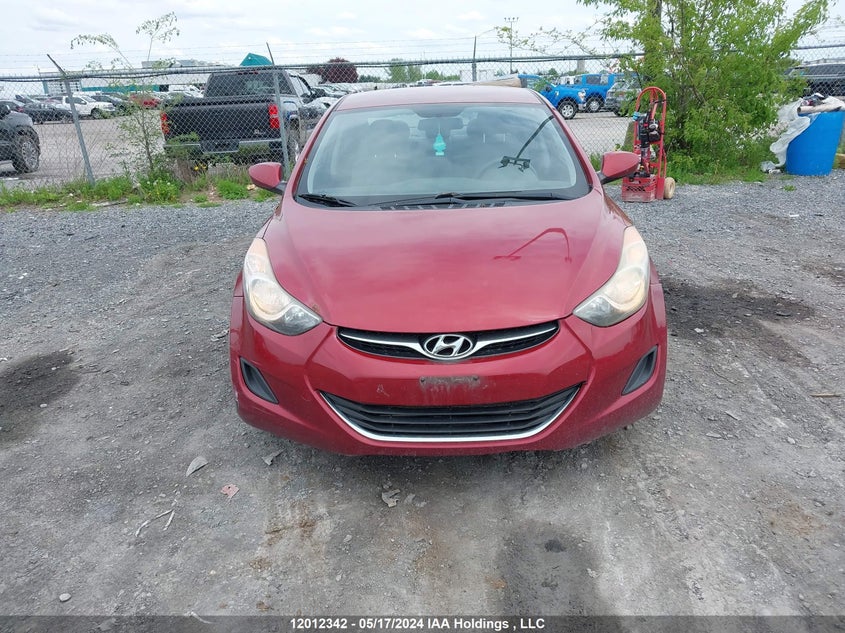 2012 Hyundai Elantra Gls/Limited VIN: 5NPDH4AE3CH086794 Lot: 12012342