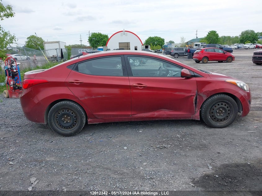 2012 Hyundai Elantra Gls/Limited VIN: 5NPDH4AE3CH086794 Lot: 12012342