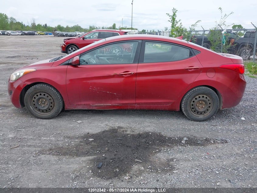 2012 Hyundai Elantra Gls/Limited VIN: 5NPDH4AE3CH086794 Lot: 12012342