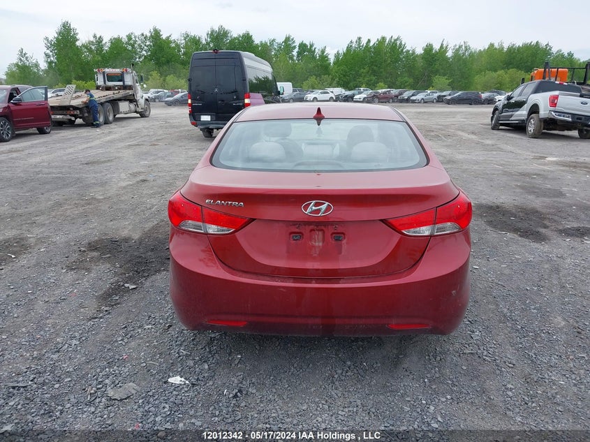 2012 Hyundai Elantra Gls/Limited VIN: 5NPDH4AE3CH086794 Lot: 12012342
