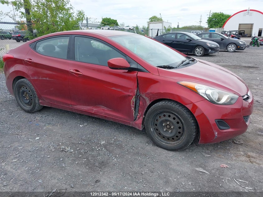 2012 Hyundai Elantra Gls/Limited VIN: 5NPDH4AE3CH086794 Lot: 12012342
