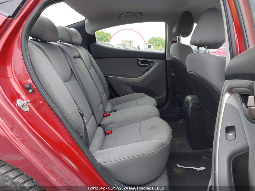 2012 Hyundai Elantra Gls/Limited VIN: 5NPDH4AE3CH086794 Lot: 12012342