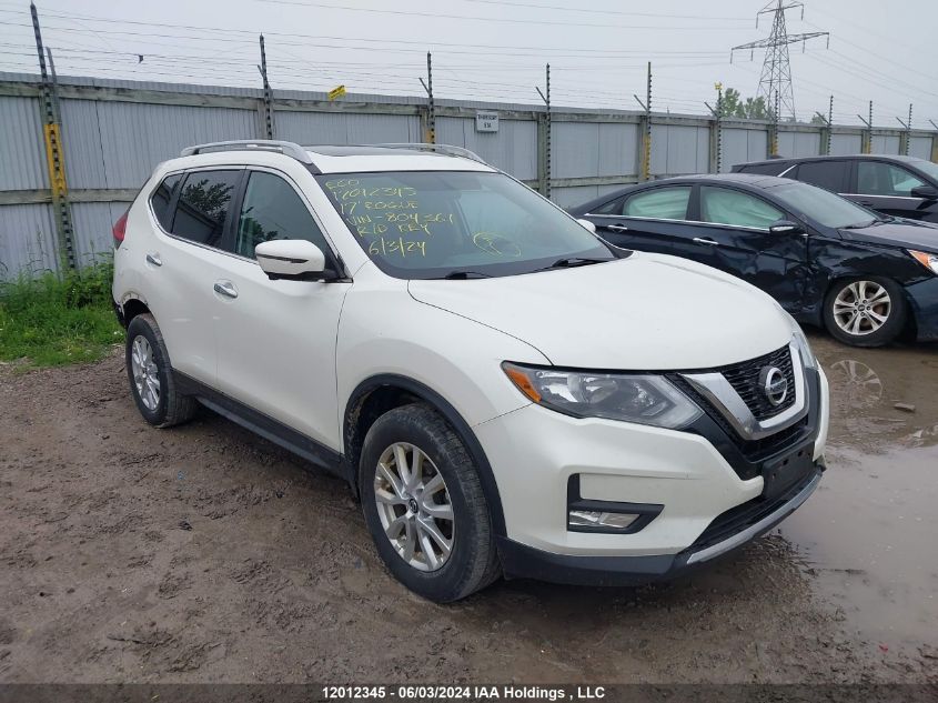 2017 Nissan Rogue VIN: 5N1AT2MV3HC804361 Lot: 12012345