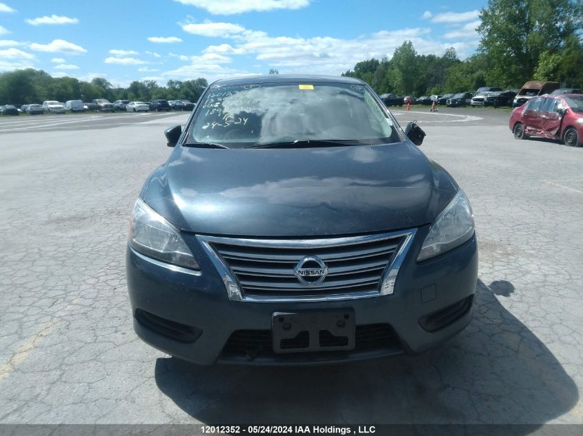 2013 Nissan Sentra S/Sv/Sr/Sl VIN: 3N1AB7AP7DL710480 Lot: 12012352