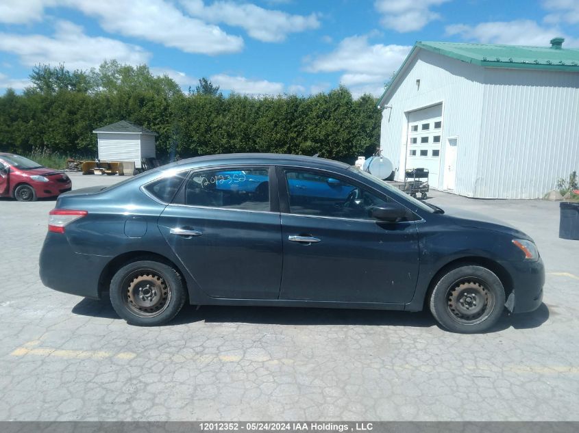 2013 Nissan Sentra S/Sv/Sr/Sl VIN: 3N1AB7AP7DL710480 Lot: 12012352