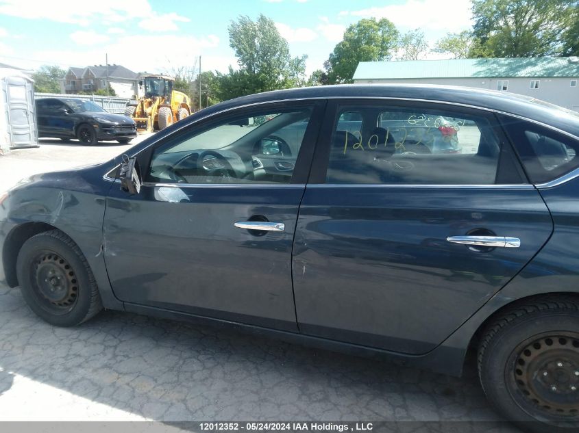 2013 Nissan Sentra S/Sv/Sr/Sl VIN: 3N1AB7AP7DL710480 Lot: 12012352